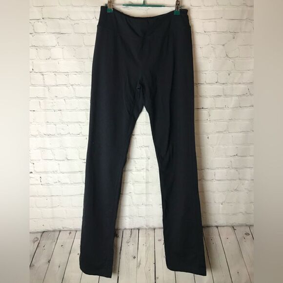 Pants - Straight Black Yoga Pants Large